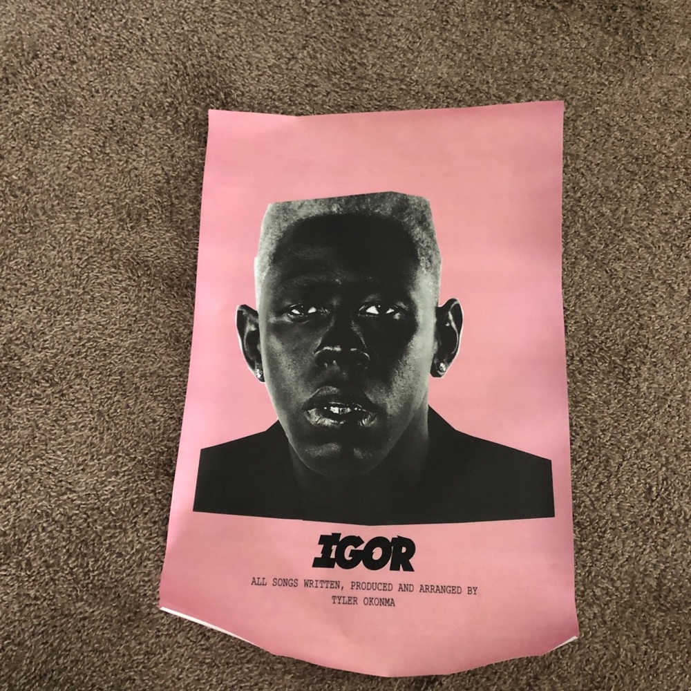 igor tyler the creator canvas poster